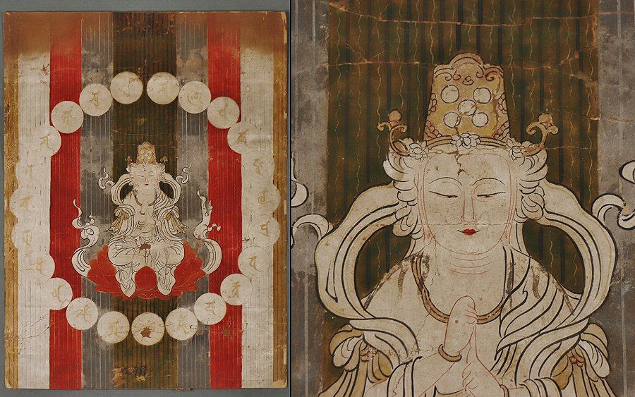 ◇旧家買出品◇Z428清時代 楠木木彫彩絵 不動明王 楠木彫 仏像 仏教古