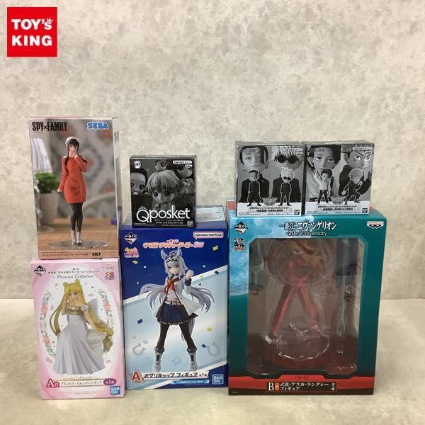 1円〜 未開封 エヴァンゲリオン 一番くじ 20th Anniversary B賞 アスカ、SPY×FAMILY プレミアムフィギュア ヨル 等 一番くじ エヴァンゲリオン 20th