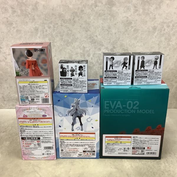 1円〜 未開封 エヴァンゲリオン 一番くじ 20th Anniversary B賞 アスカ、SPY×FAMILY プレミアムフィギュア ヨル 等 一番くじ エヴァンゲリオン 20th