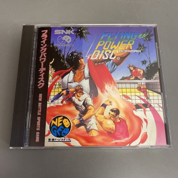 NEOGEO CD ネオジオCD フライングパワーディスク ※動作未確認 傷等あり