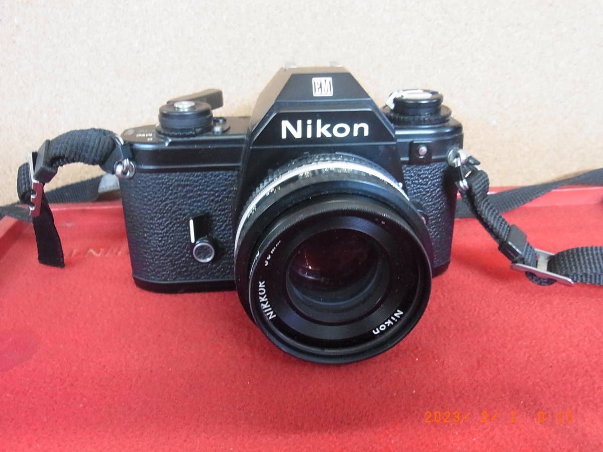 50mm EM NIKKOR Nikon 1:1.8 ニコン フィルムカメラ 783498⁄Nicon