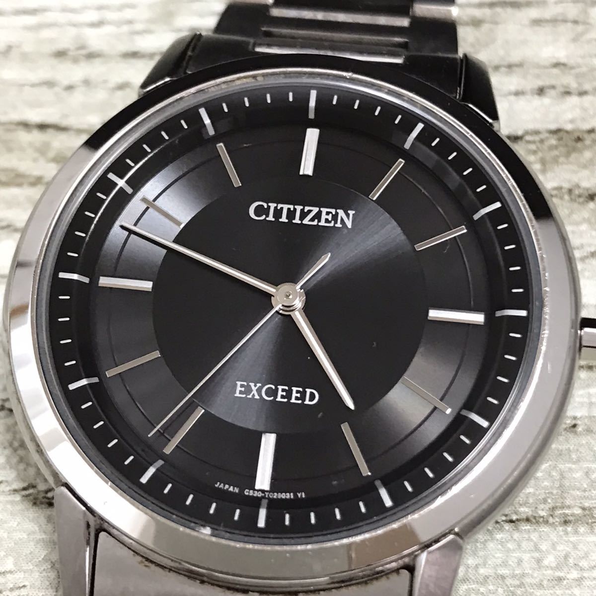 ☆超美品☆CITIZEN エクシード エコドライブ メンズ 腕時計 定価187
