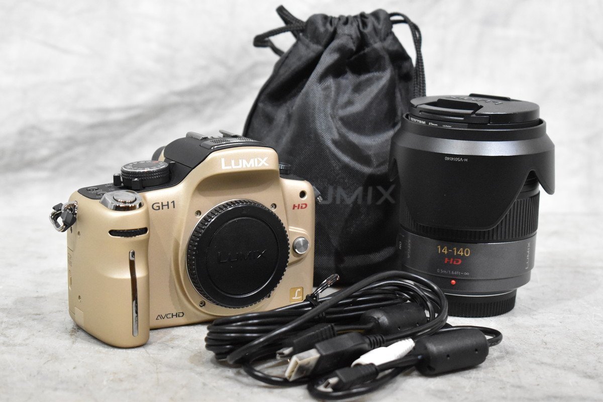 送料無料!!】Panasonic LUMIX DMC-GH1 G VARIO F4-5.8 14-140mm ASPH 
