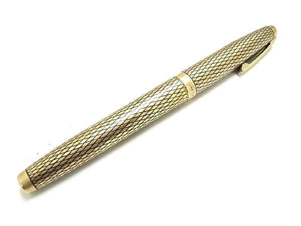 筆記確認済】SHEAFFER シェーファー 万年筆 タルガ 14Kニブ yamago78_22219