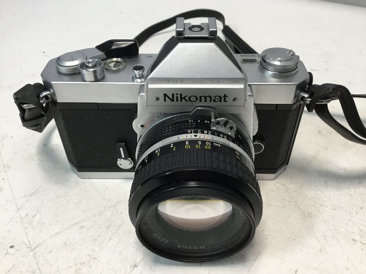 田*中様 ジャンクNikon Nikomat フィルムカメラ レンズ3本付き 田*中