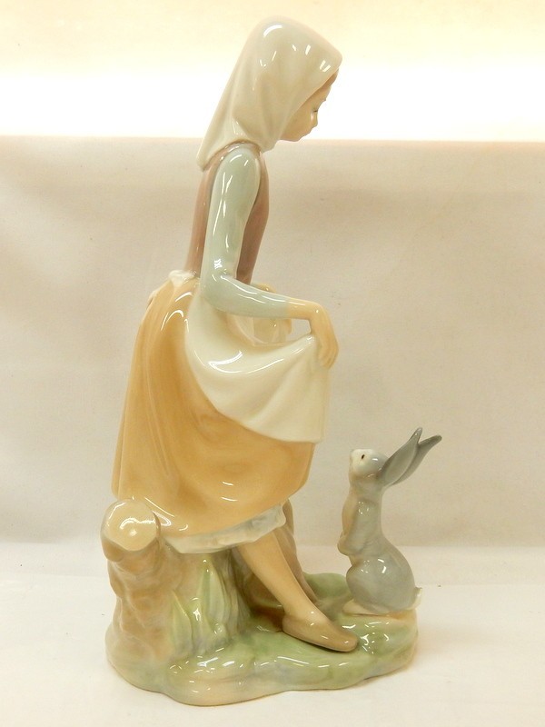 Lladro リヤドロ春の輝き 希少LLADRO 「春の輝き」インテリア フィギュ