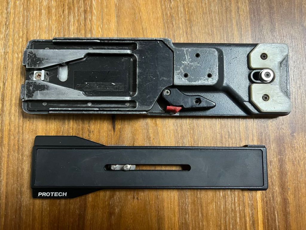 PROTECH ST-1 三脚アダプタープレート (ソニー社製VCT-14/U14対応)SONY 業務用 ビデオカメラ三脚 ベース セット　プロテック 