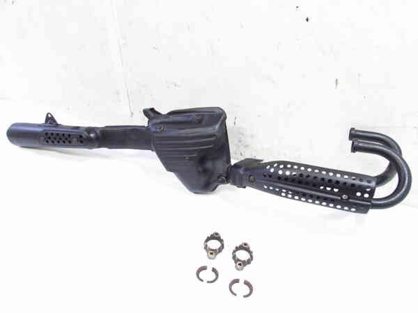 XL250S L250S 希少!! HONDA純正 フルエキゾーストマフラー 刻印有 検※ MD01 シルクロード CT250S XL250R XR250 MD03 パリダカール 116M12