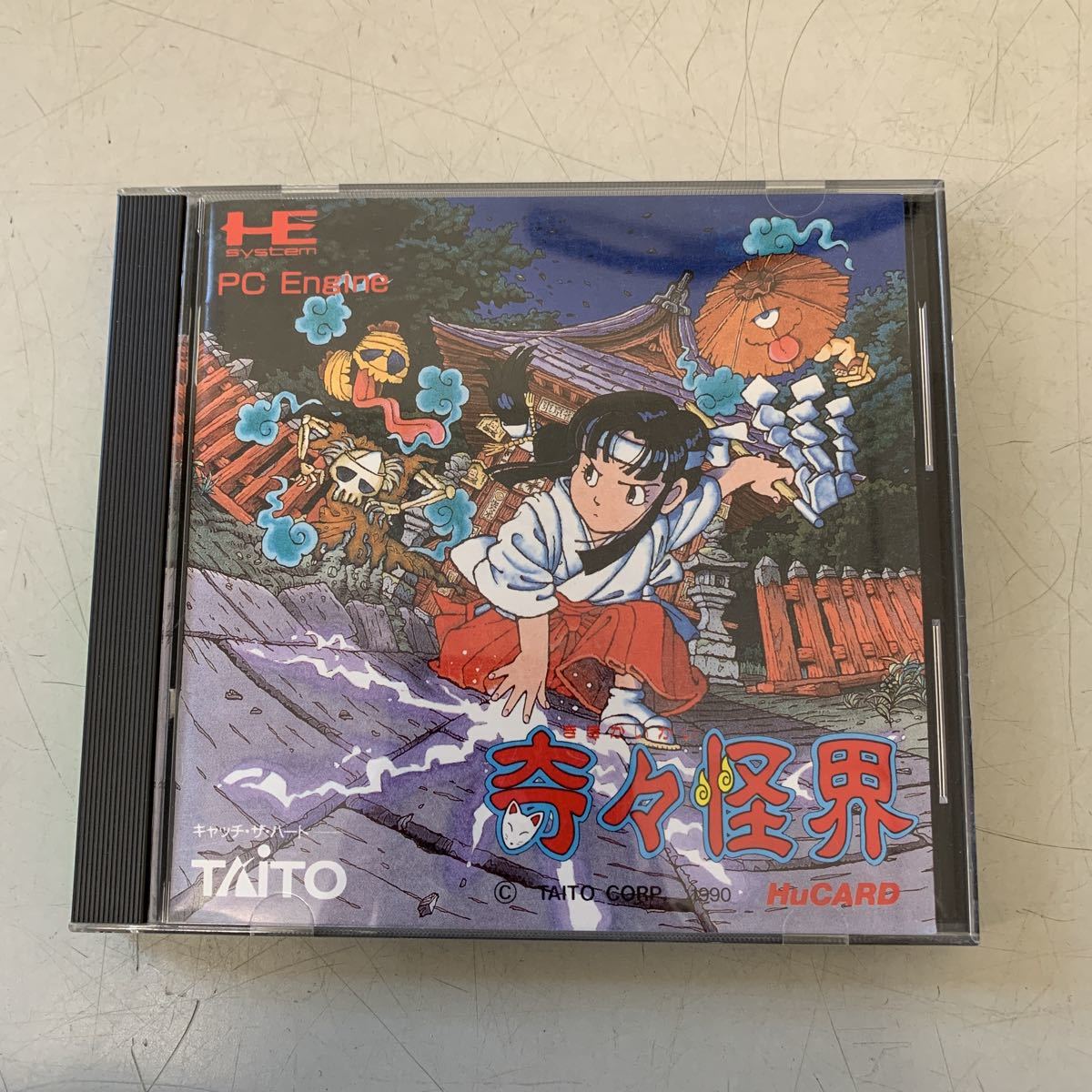 奇々怪界 PCエンジン Engine - Kai PC タイトー KiKi KaiKai Kiki