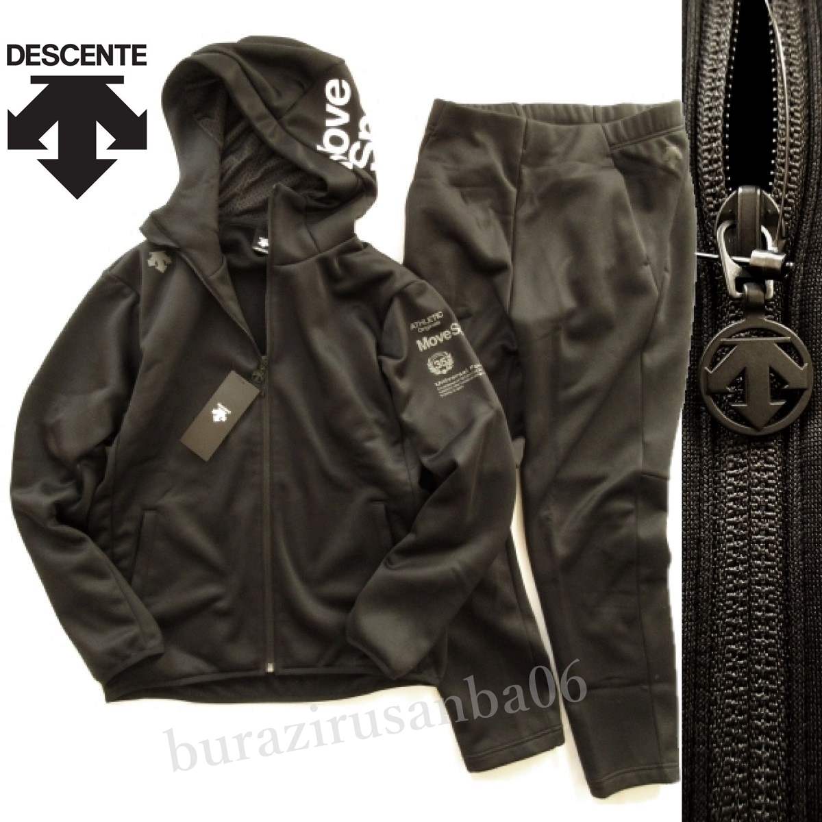 メンズ O XL デサント DESCENTE バリアフリース フーデットジャケット 