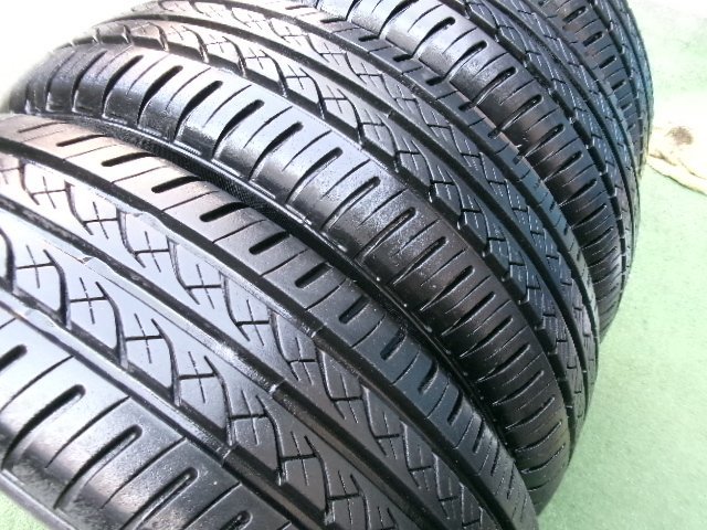 バリ溝! 155/65R13 中古 タイヤ 4本 ヨコハマ A.drive 2017年製造 軽四