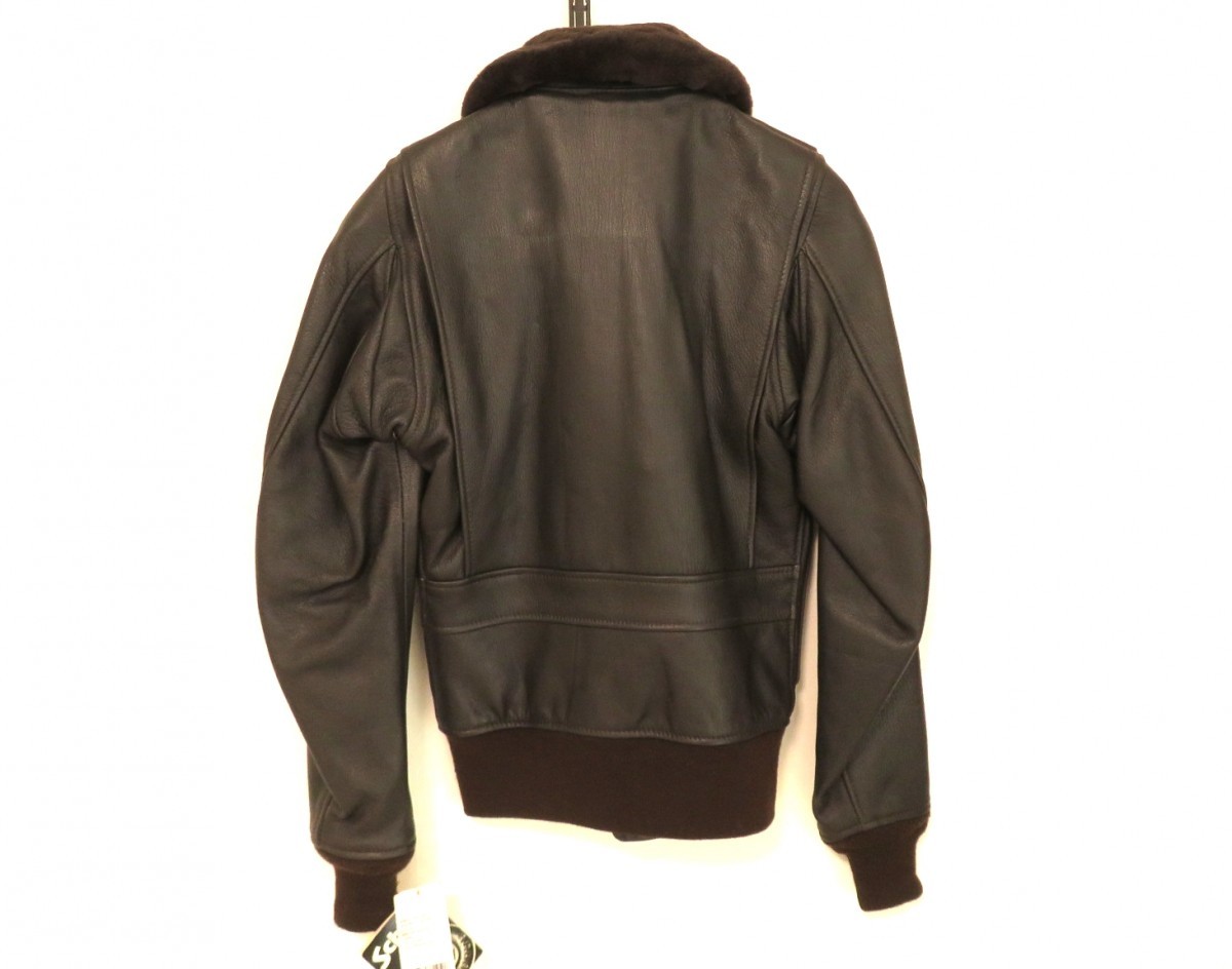未使用 Schott ショット レザーフライトジャケット TYPE G-1 No.675 