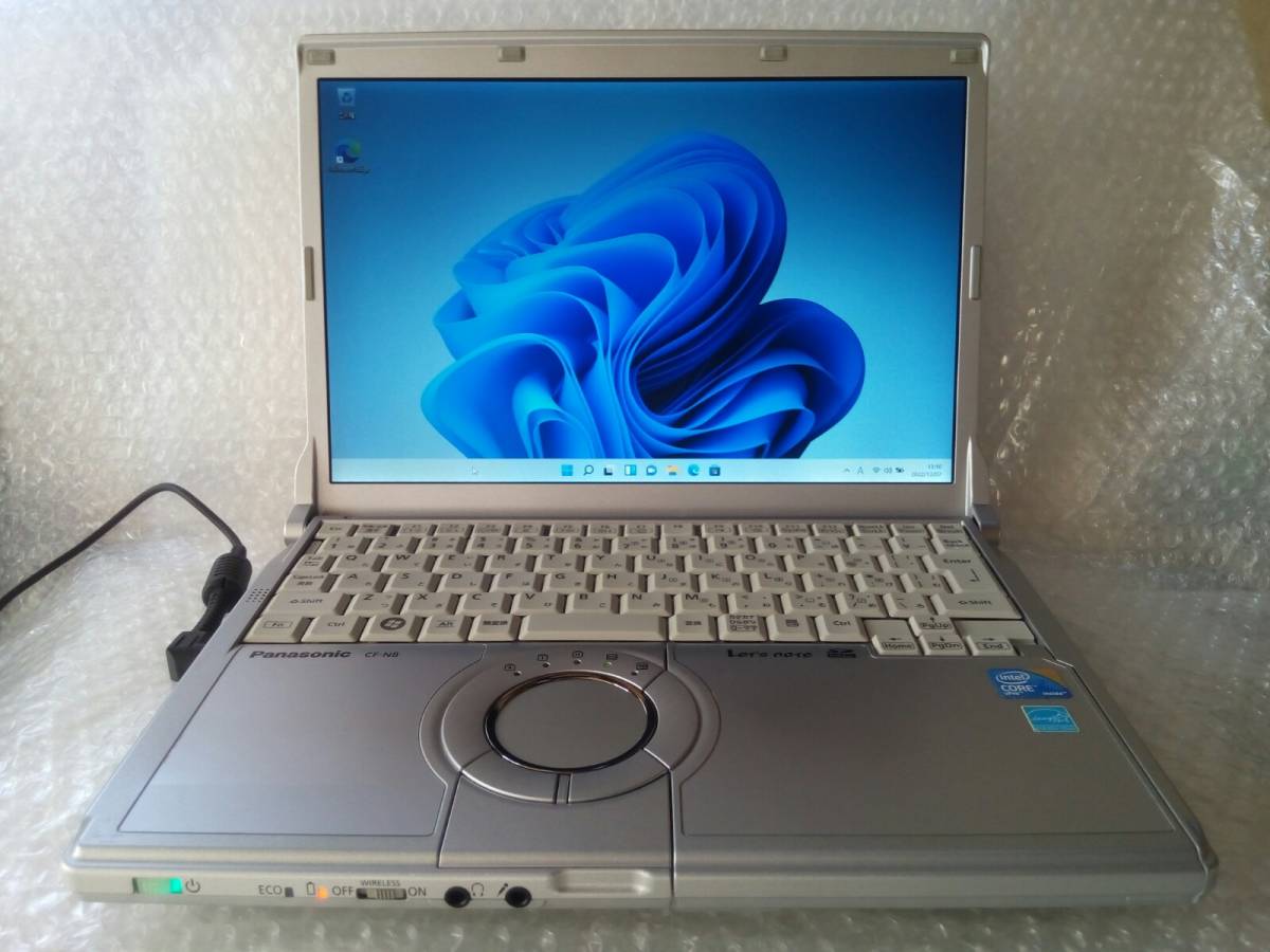 ♪ 最新OS Windows 11 Pro Panasonic 12.1インチ ノートPC Let's note N8 CF-N8HWCDPS ◎メモリ増設・Officeソフト インストール済 