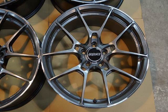 中古】19インチ RAYS レイズ ボルクレーシング VOLK RACING G025 5H112