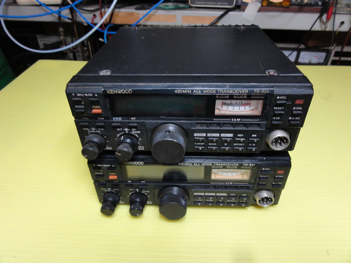 KENWOOD TR-851/851D 430MHz ALL MODE TRANSCEIVER KENWOOD 430MHz TR