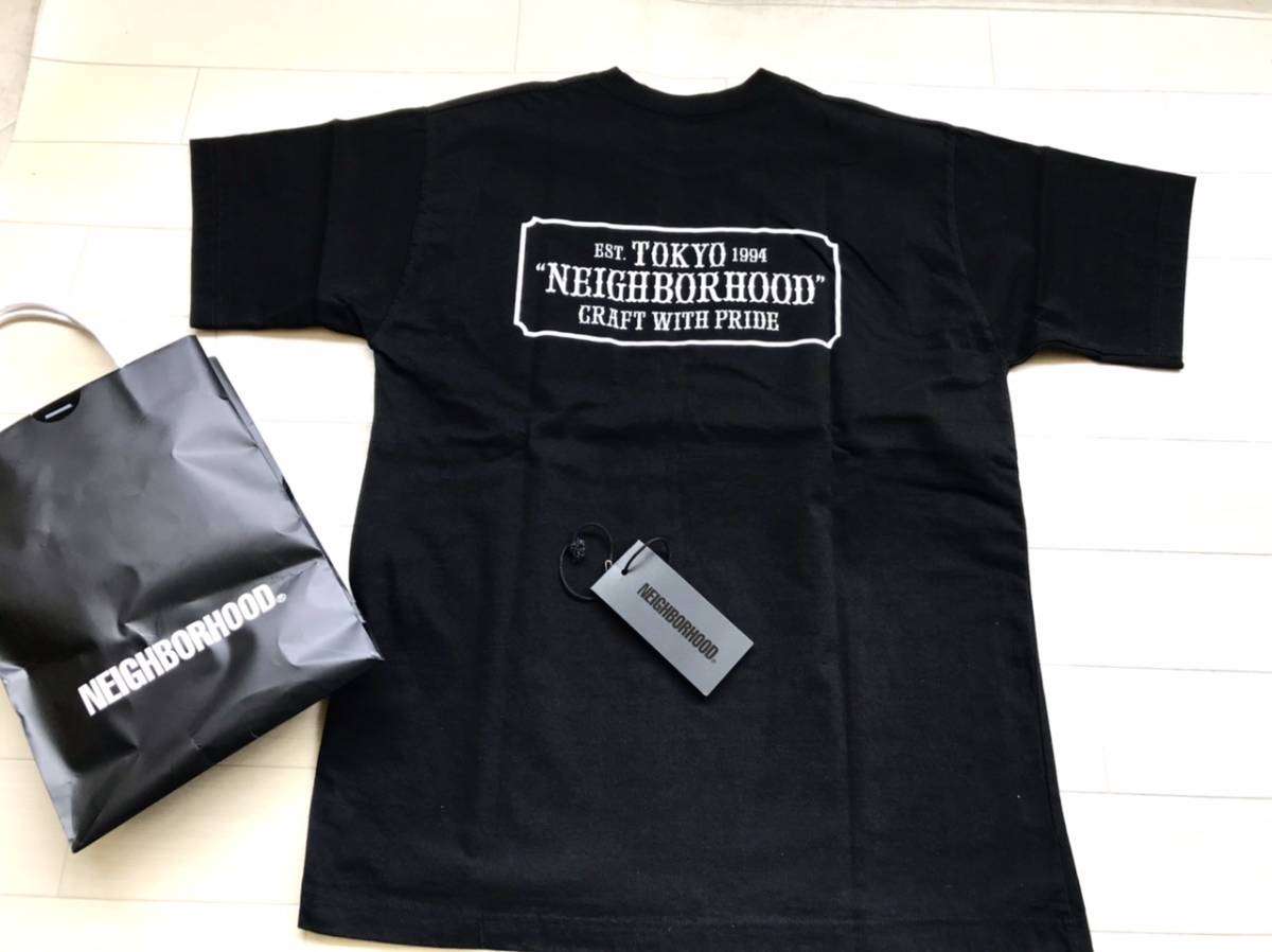 NEIGHBORHOODネイバーフッドBAR&SIELD Tシャツ 黒Mサイズ新品！入手 