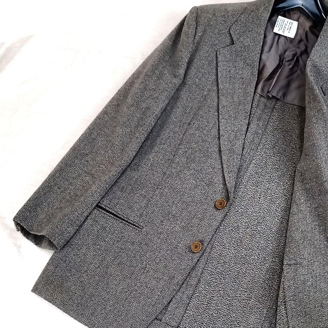 GIORGIO ARMANIジョルジオアルマーニ 高級黒ラベル ツイード