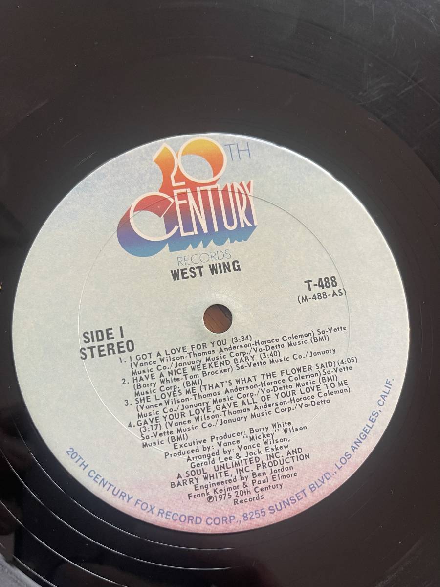 WEST WING / SAME オリジナル US盤 RARE GROOVE FUNK FREE SOUL JAZZ サバービア フリーソウル ＬＰ　人気盤！