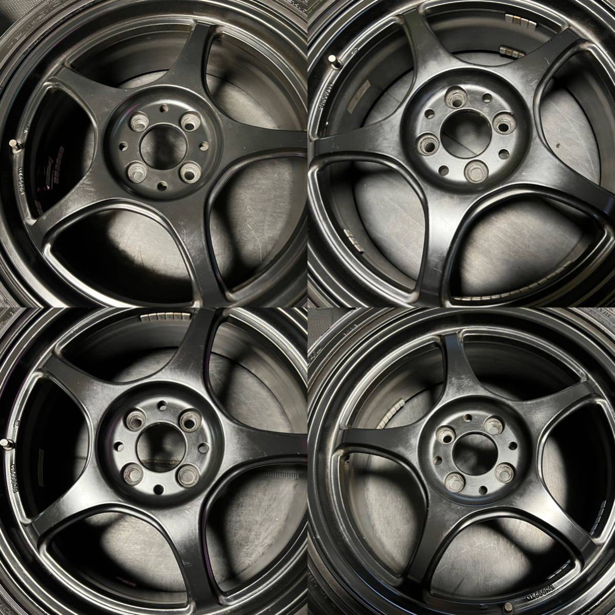 五次元 5ZIGEN 17インチ 7J＋48 PCD100 4穴 205/45R17 アクア フィット 