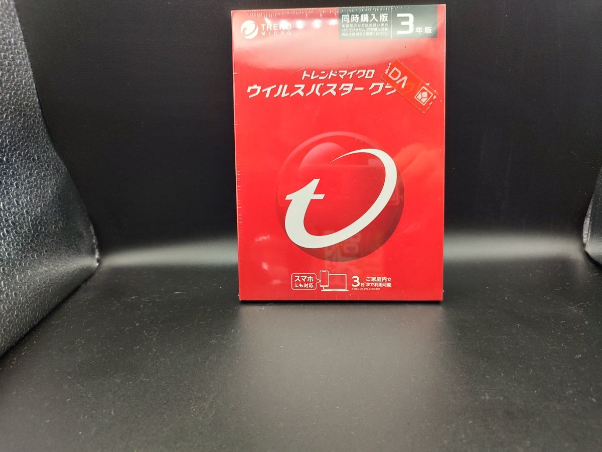 新品 ウイルスバスタークラウド 同時購入版3年版 3台 ウイルスバスター