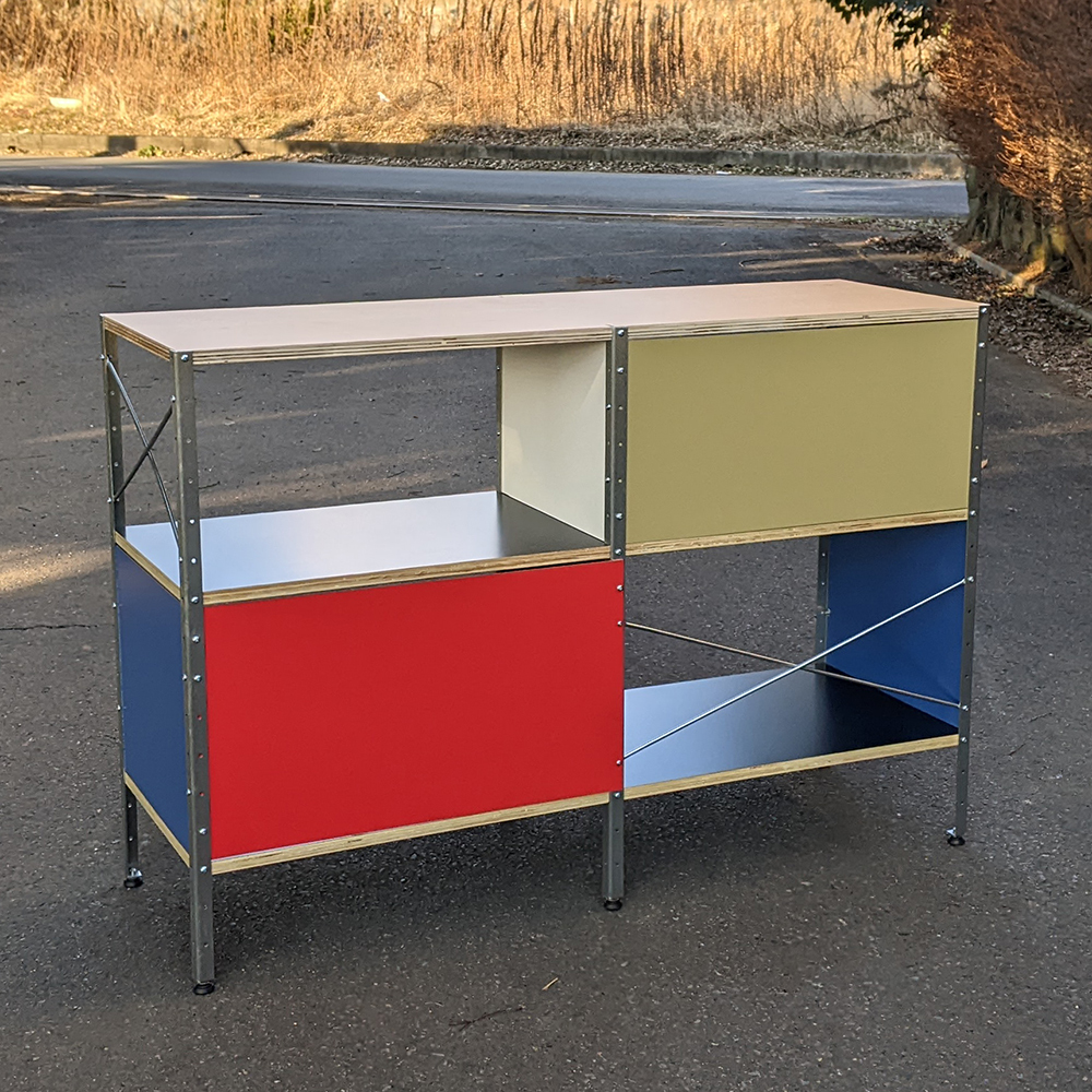 Eames イームズ ESU201 ストレージユニット シェルフ ラック タン