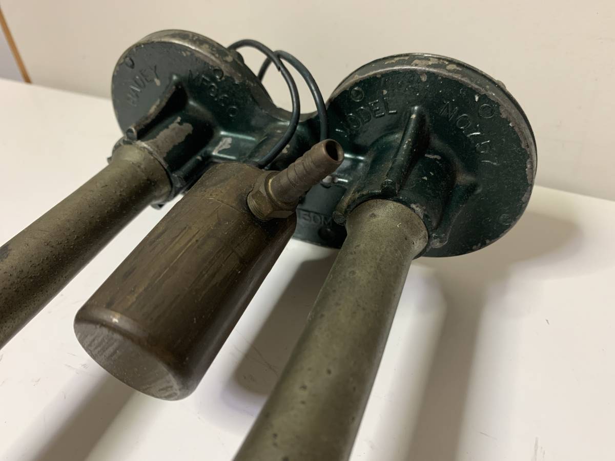 デコトラ レトロ 米軍ホーン ヤンキーホーン 当時物 ハードレー 角型 