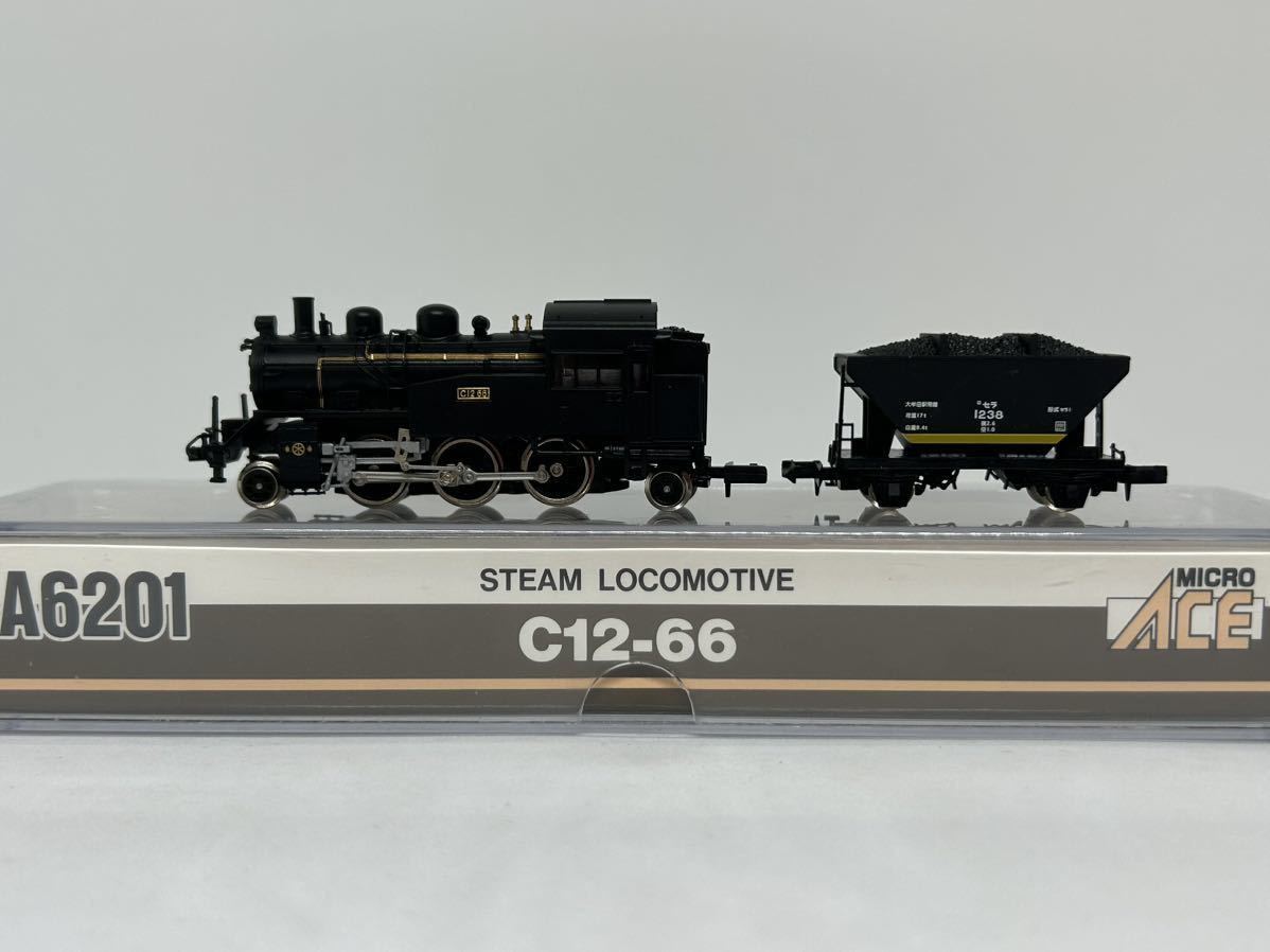 マイクロエース A6201 C12-66 蒸気機関車 動作・ライト点灯確認 A6201