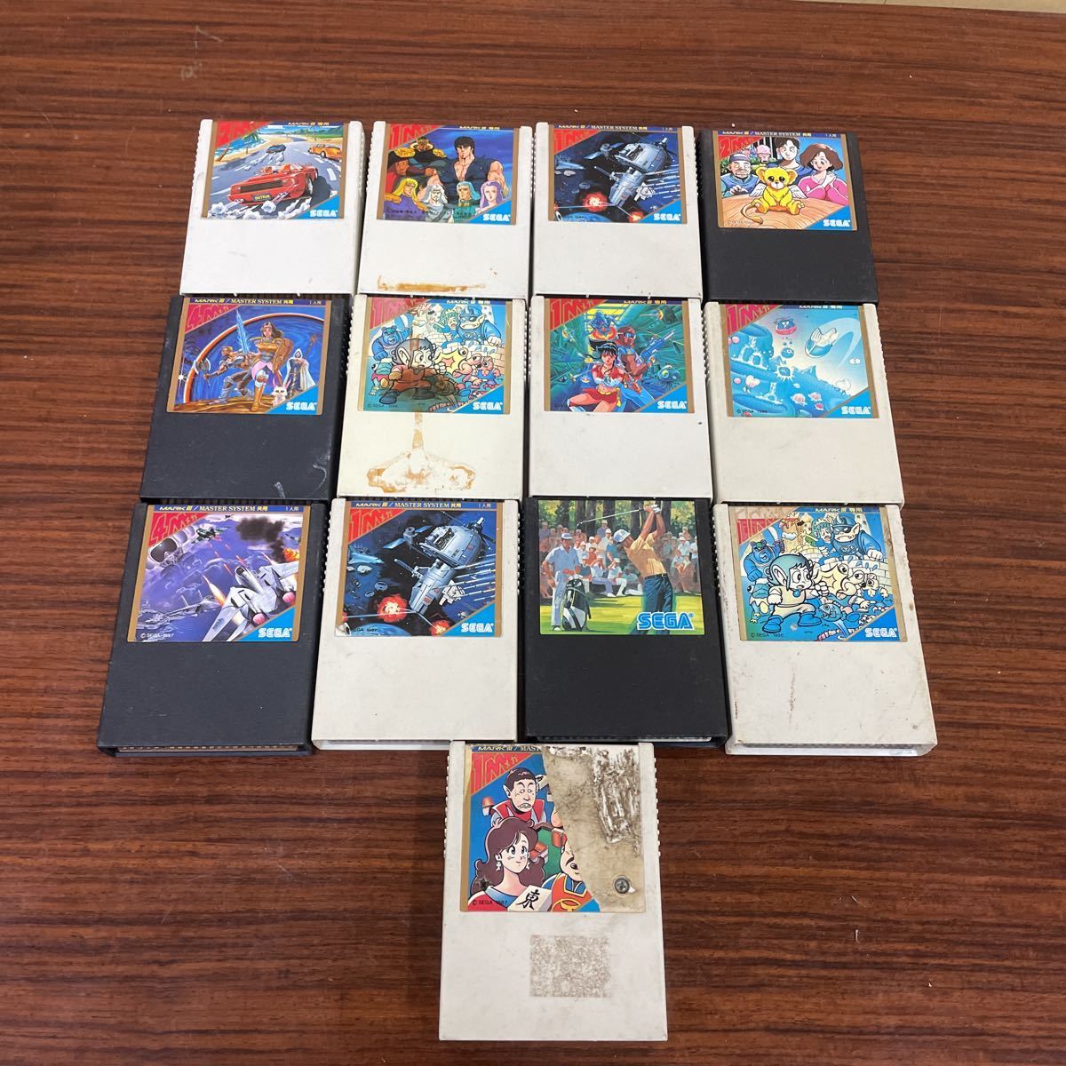 3-2-20-8 SEGA セガ MARK3 カセットまとめて13点 動作未確認 発送サイズ60