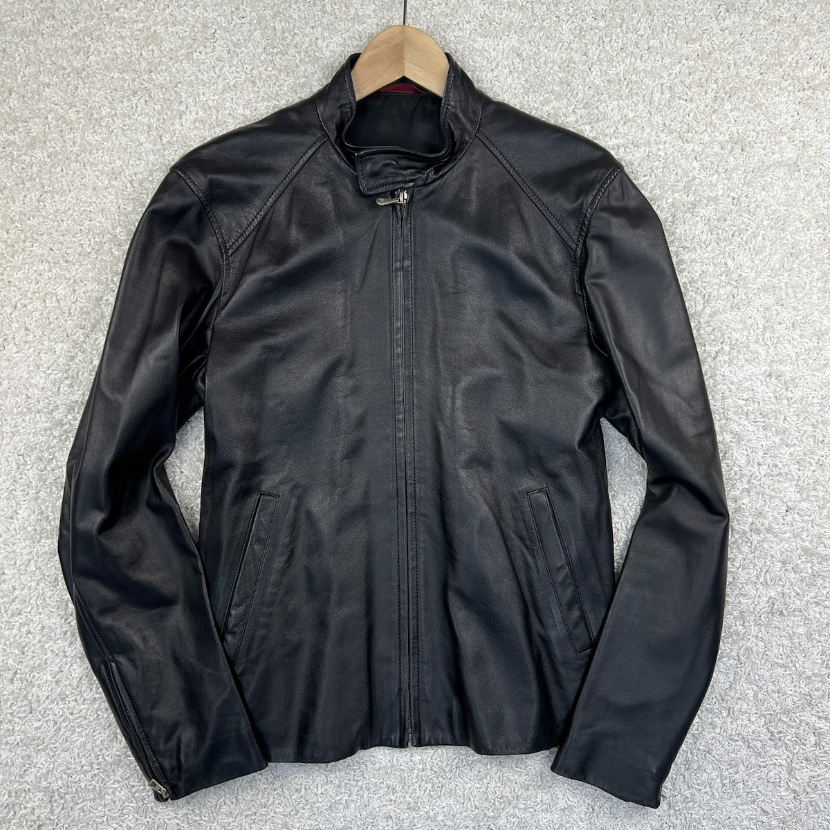 美品【Paul Smith】ハイセンスな着こなし◎シープスキン (羊革 美品【Paul Smith】ハイセンスな着こなし◎シープスキン (羊革