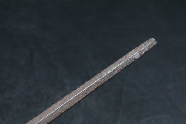 時代武具 珍品 江戸期 仕込十手 鉄地鉤付十手 TK178 十手 江戸時代 時代物