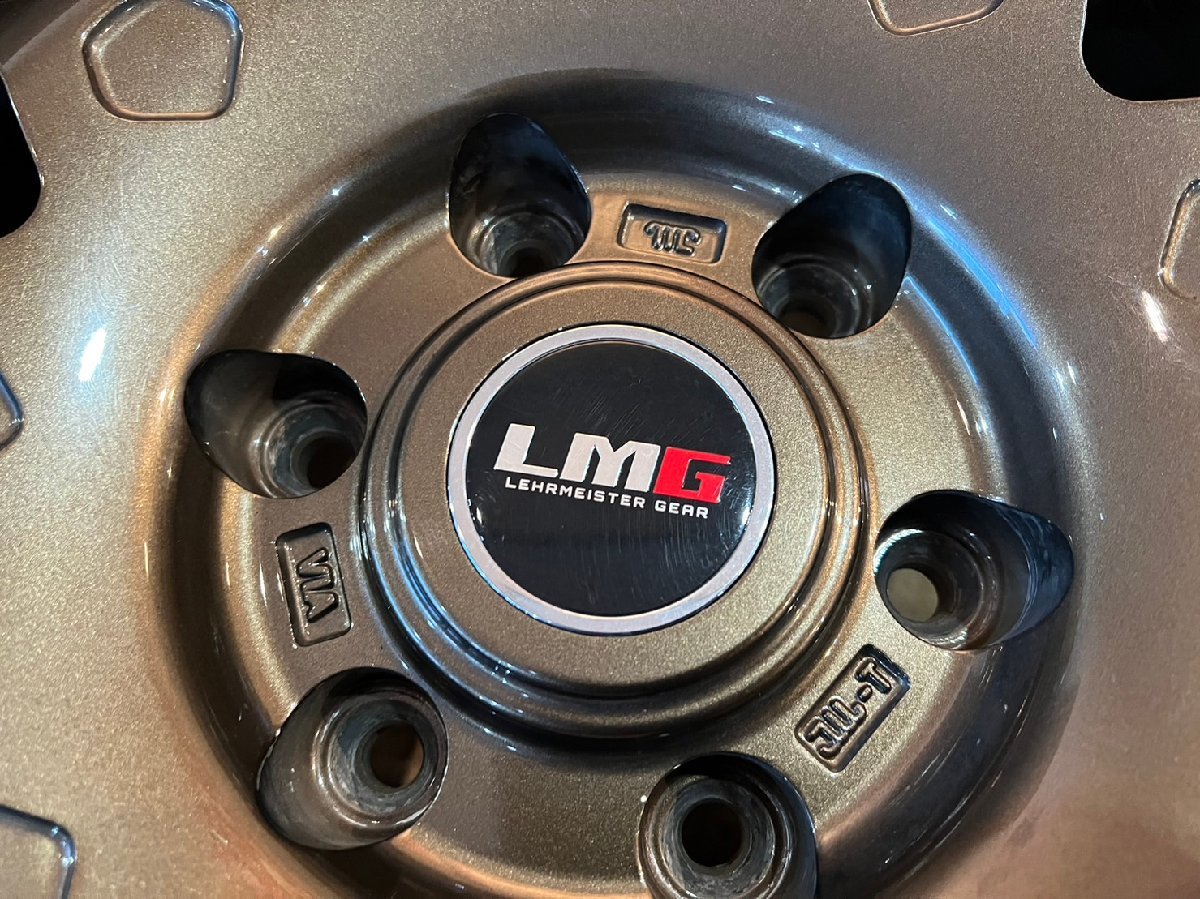 レアマイスター LMG MS9W 6穴139.7 17x7.5J +25 ハブ径106㎜TOYO 