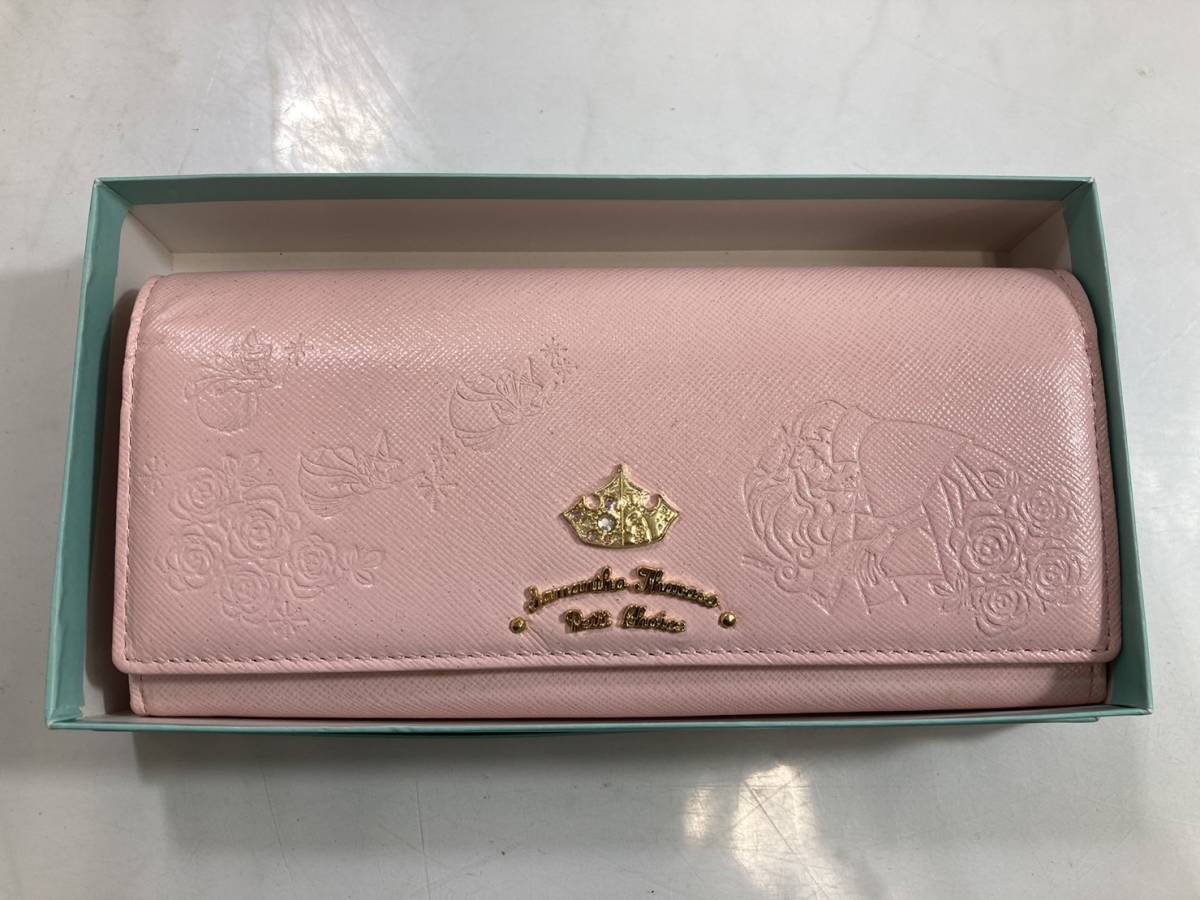 2-218）Samantha Thavasa 財布 ディズニーコラボ有 マレフィセント 
