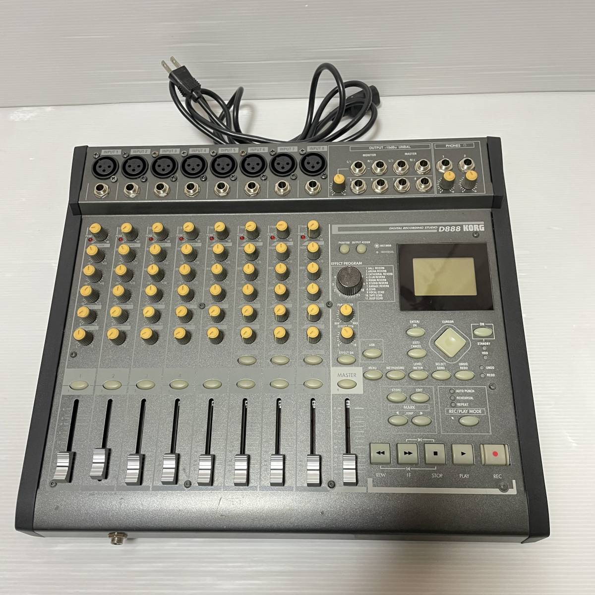 KORG D888 8トラックMTR HDD80GB マルチトラック 【公式通販】
