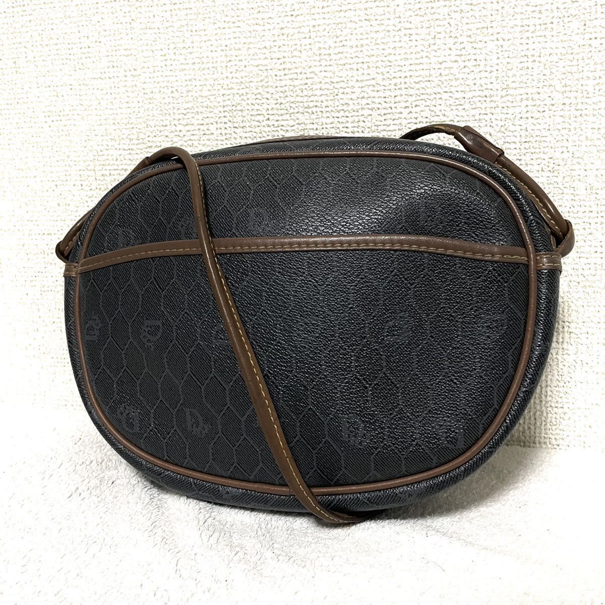 1円スタート！ 美品 Christian Dior クリスチャンディオール ハニカム 
