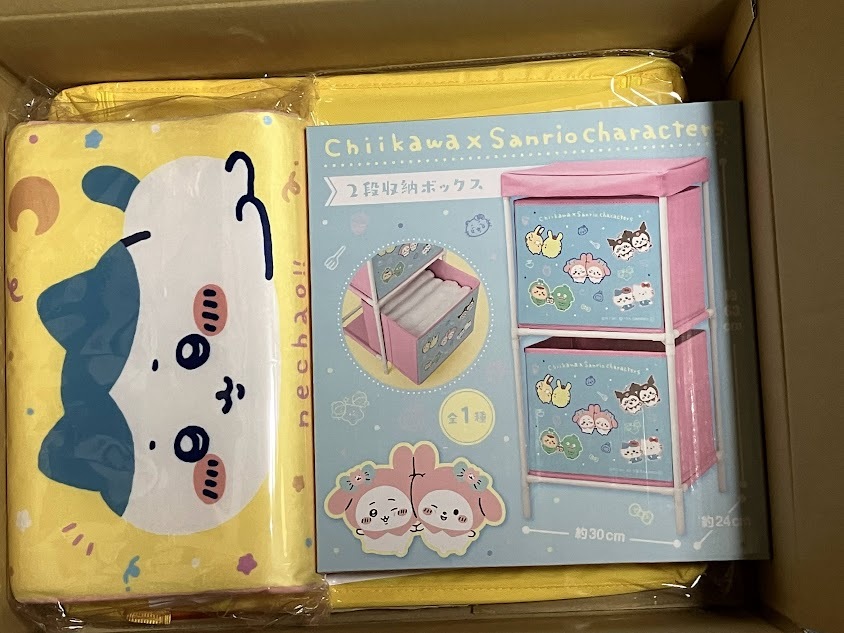 【5種】ちいかわ うさぎ超BIGぬいぐるみ /低反発まくら/2段収納ボックス/ぬいぐるみリュック ハチワレ/窓付き収納ボックス もっちる 最終値引き早い者勝ち 新品タグ付ちいかわ
