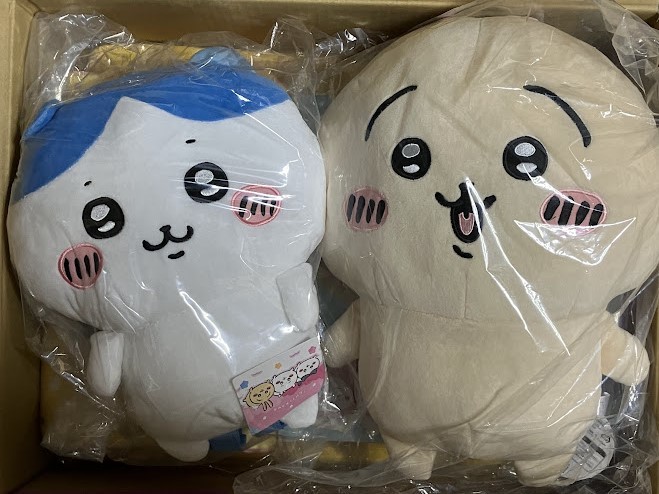 【5種】ちいかわ うさぎ超BIGぬいぐるみ /低反発まくら/2段収納ボックス/ぬいぐるみリュック ハチワレ/窓付き収納ボックス もっちる 最終値引き早い者勝ち 新品タグ付ちいかわ