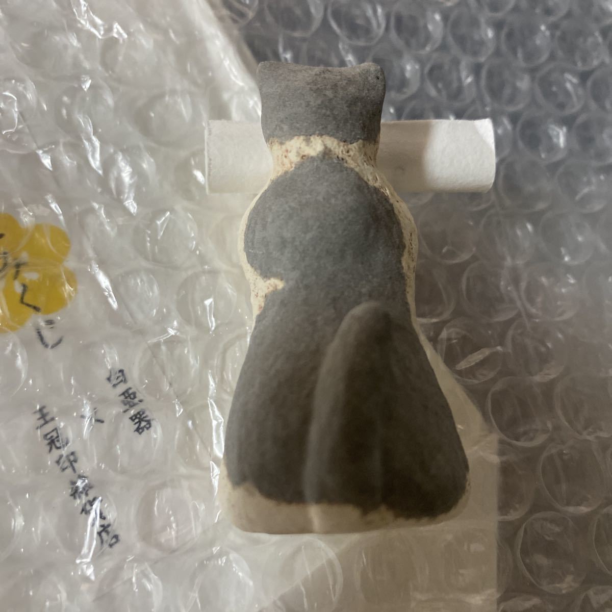 一点物】新品未使用 新作 白亜器 王冠印雑貨店限定 作品 陶器 アート
