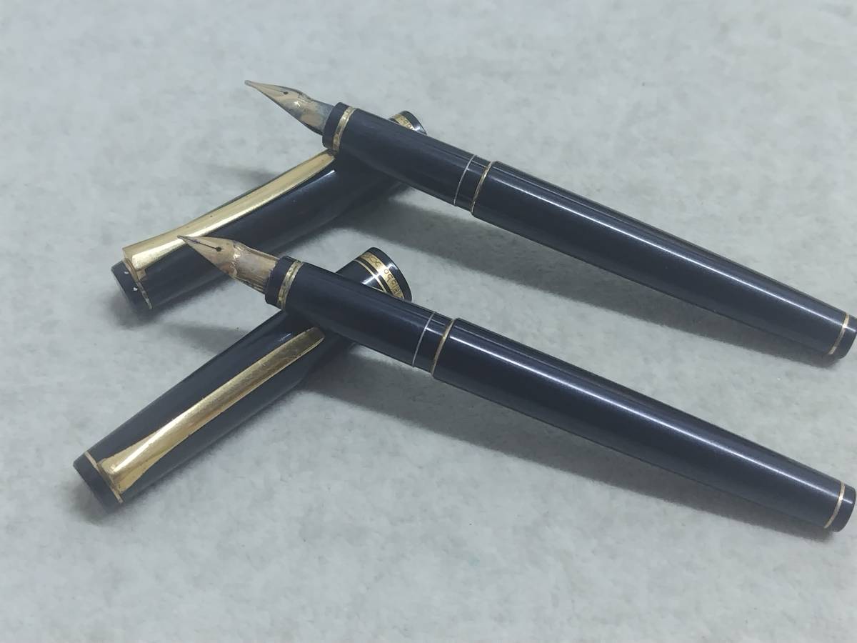 文房具 1円スタート！PILOT パイロット 万年筆 4本セット 14K K14 585