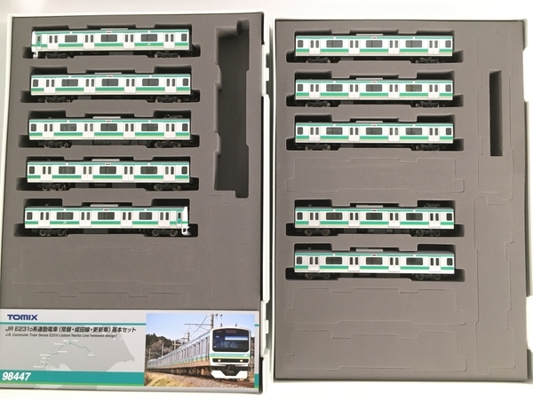 TOMIX 0 JR E231系 98447+98448 1 更新車 E231系常磐・成田線・更新車