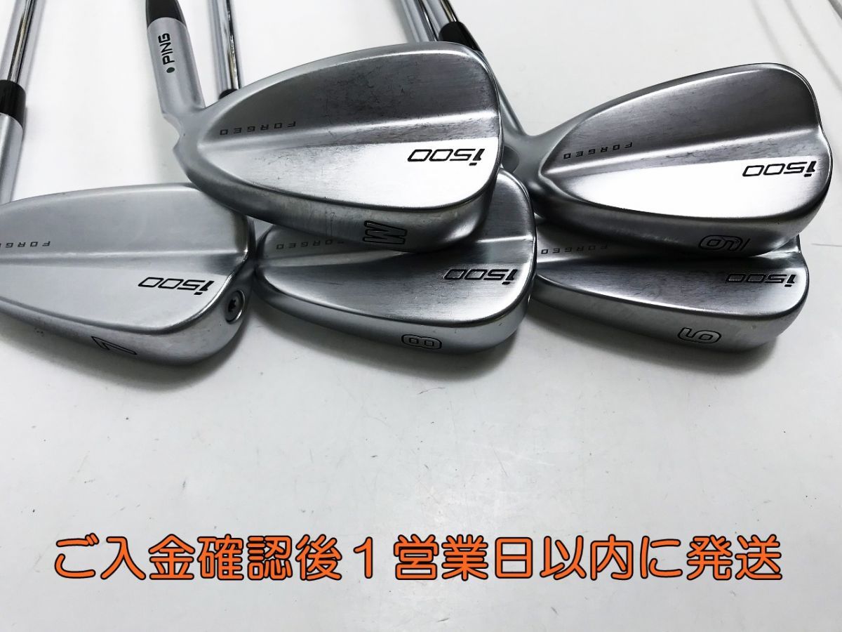 美品☆PING i230アイアン5I-UW 7本セット黒ドットCHROME I