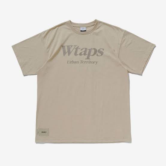 新品 22SS SPOT WTAPS URBAN TERRITORY / SS / COTTON Mサイズ BEIGE ダブルタップス Tシャツ Tee BLANK