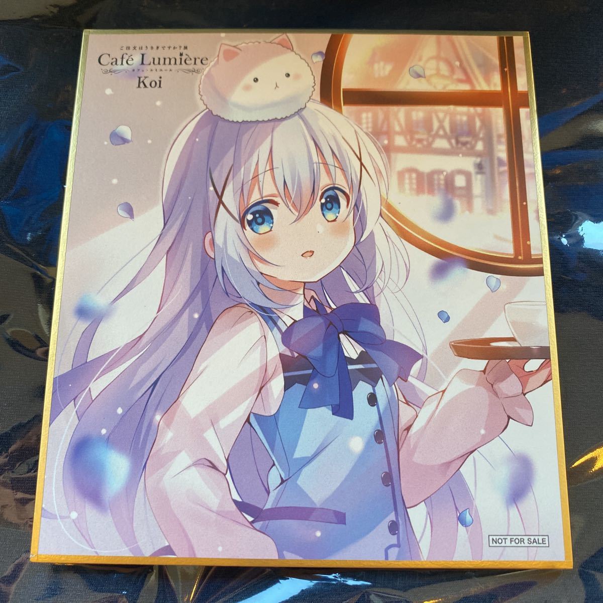 ご注文はうさぎですか？展 色紙 チノ ご注文はうさぎですか展