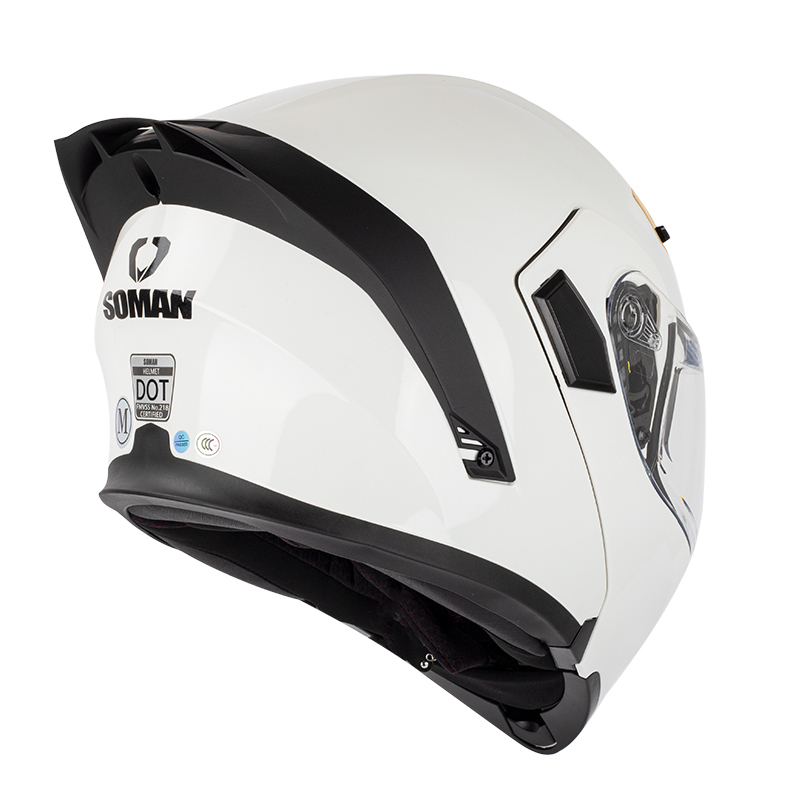 白 バイク用 ヘルメット システム ジェットヘルメット フルフェイス 