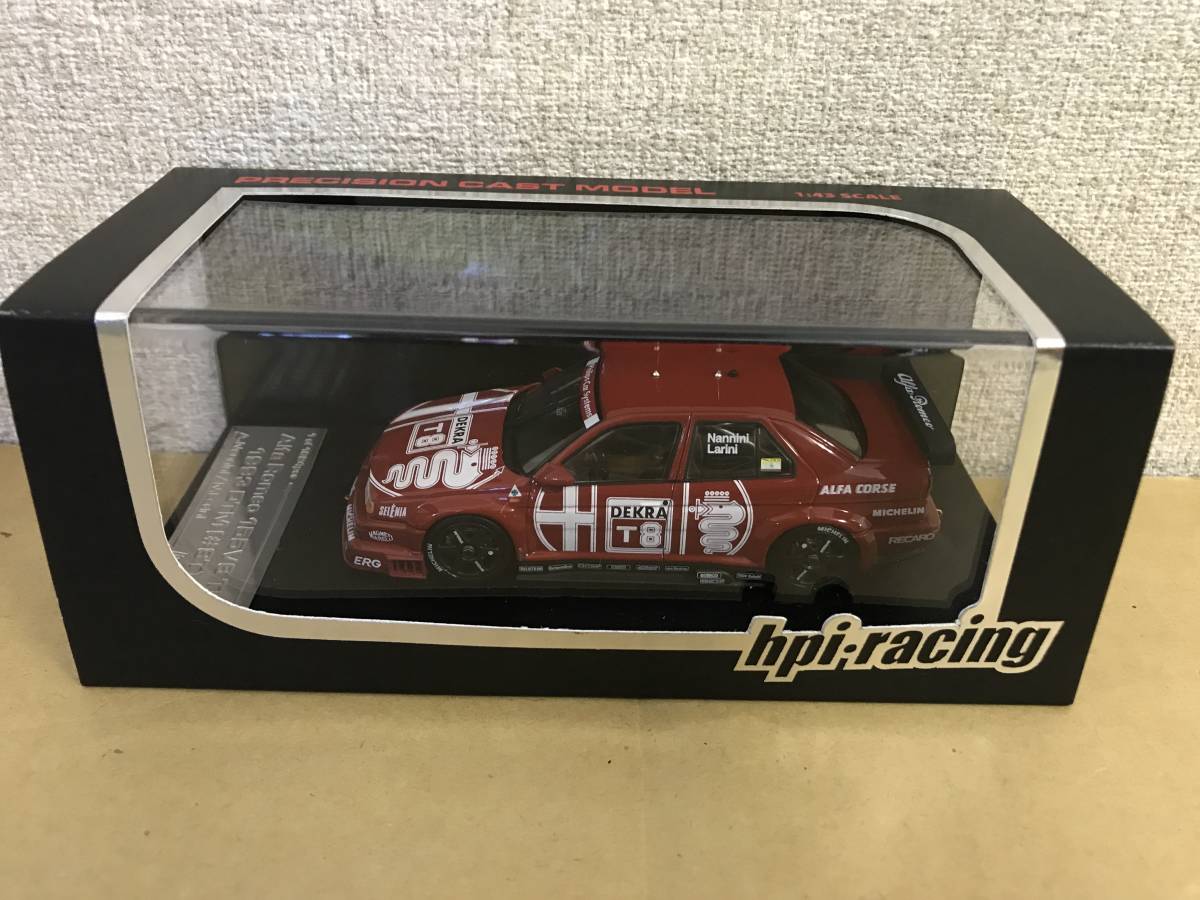 ☆1/43 アルファロメオ 155V6 TI No.8T 1993 DTM A.ナニーニ/N