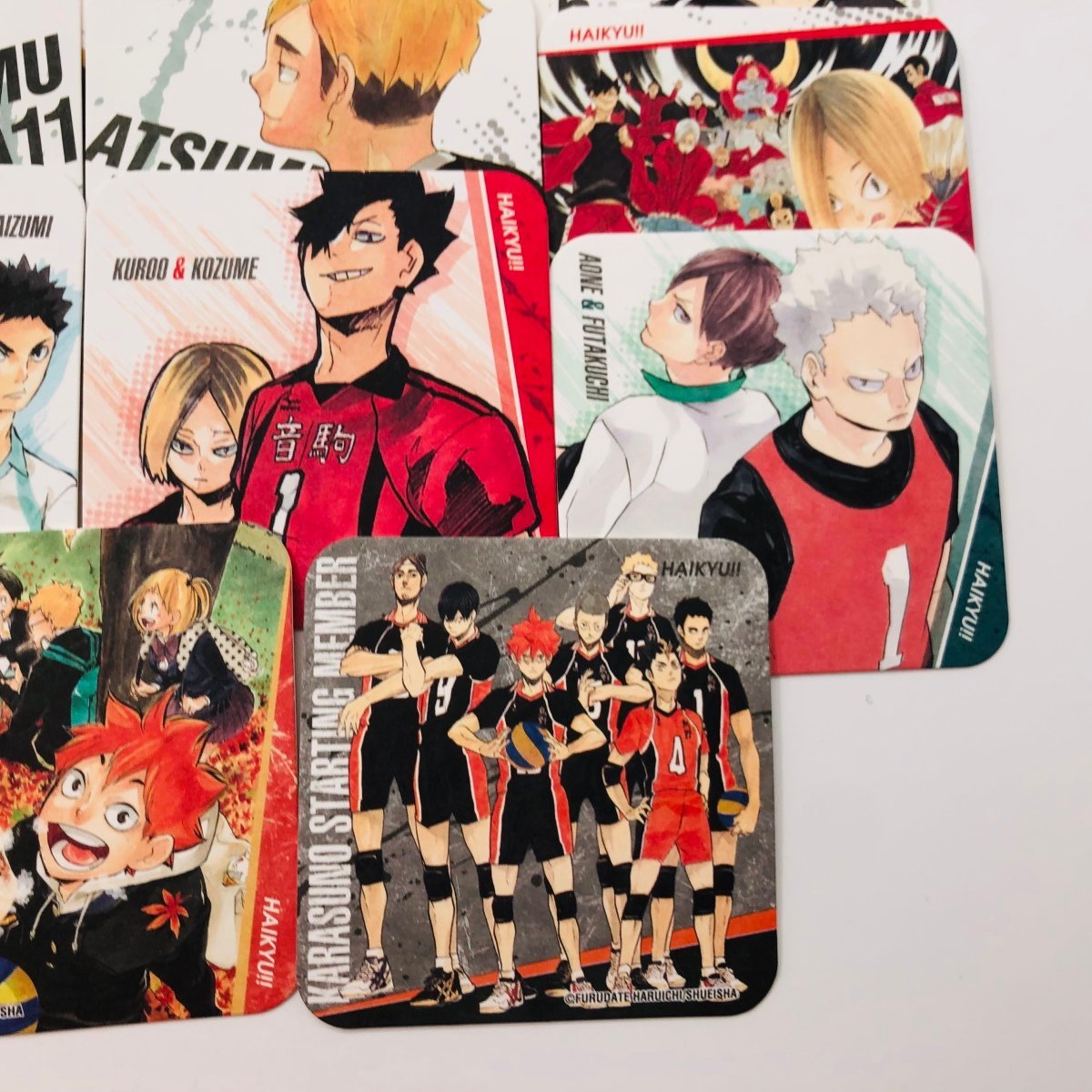 未開封 ハイキュー!! アートコースター Vリーグver. BOX 中古品