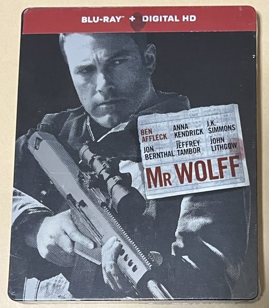 ザ・コンサルタント ブルーレイ スチールブック 日本語収録 フランス盤