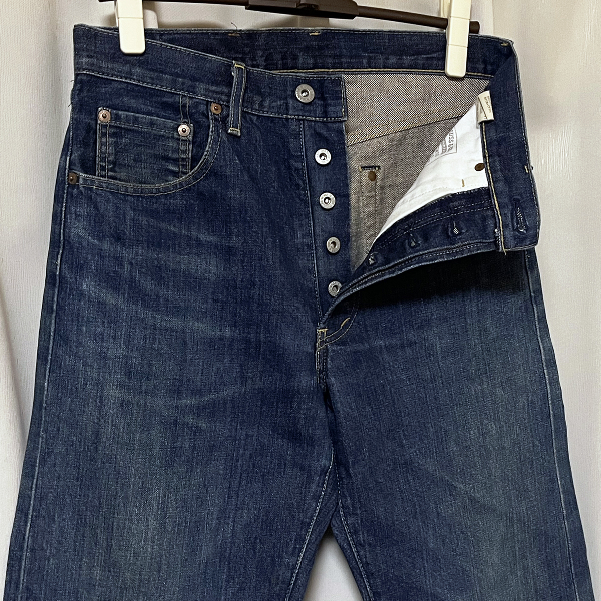 W32 90s日本製 LEVIS リーバイス 503BSXX 天然藍染め デニムパンツ L33