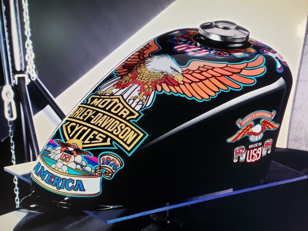レプリカタンクデカール 76 Bicentennial Decal 76 XL XLCH Sportster