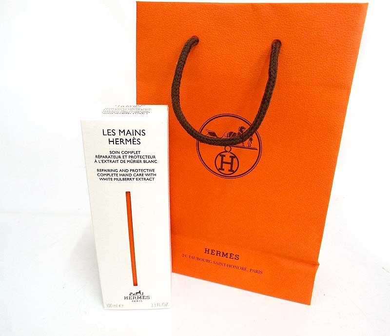 新品 HERMES エルメス ハンドクリーム 100ml レ マン エルメス クレーム レ マン