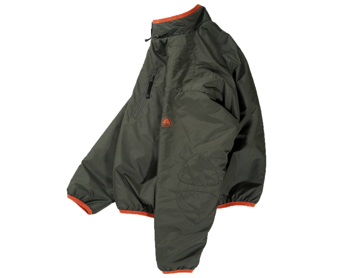 90s 00s NIKE ACG 中綿 ハーフジップ プルオーバー ジャケット CLIMA 